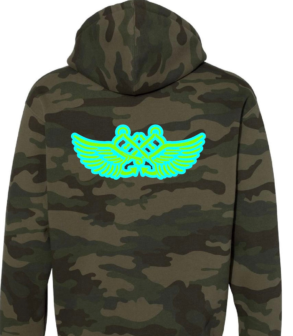 Camouflage Youth Find Balance Hoodie