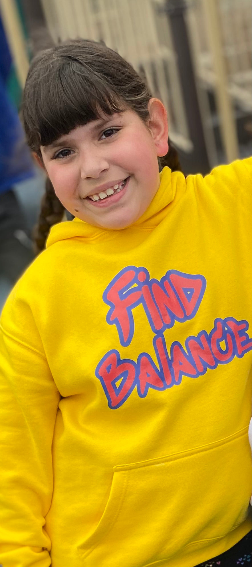 Yellow Youth Find Balance Hoodie