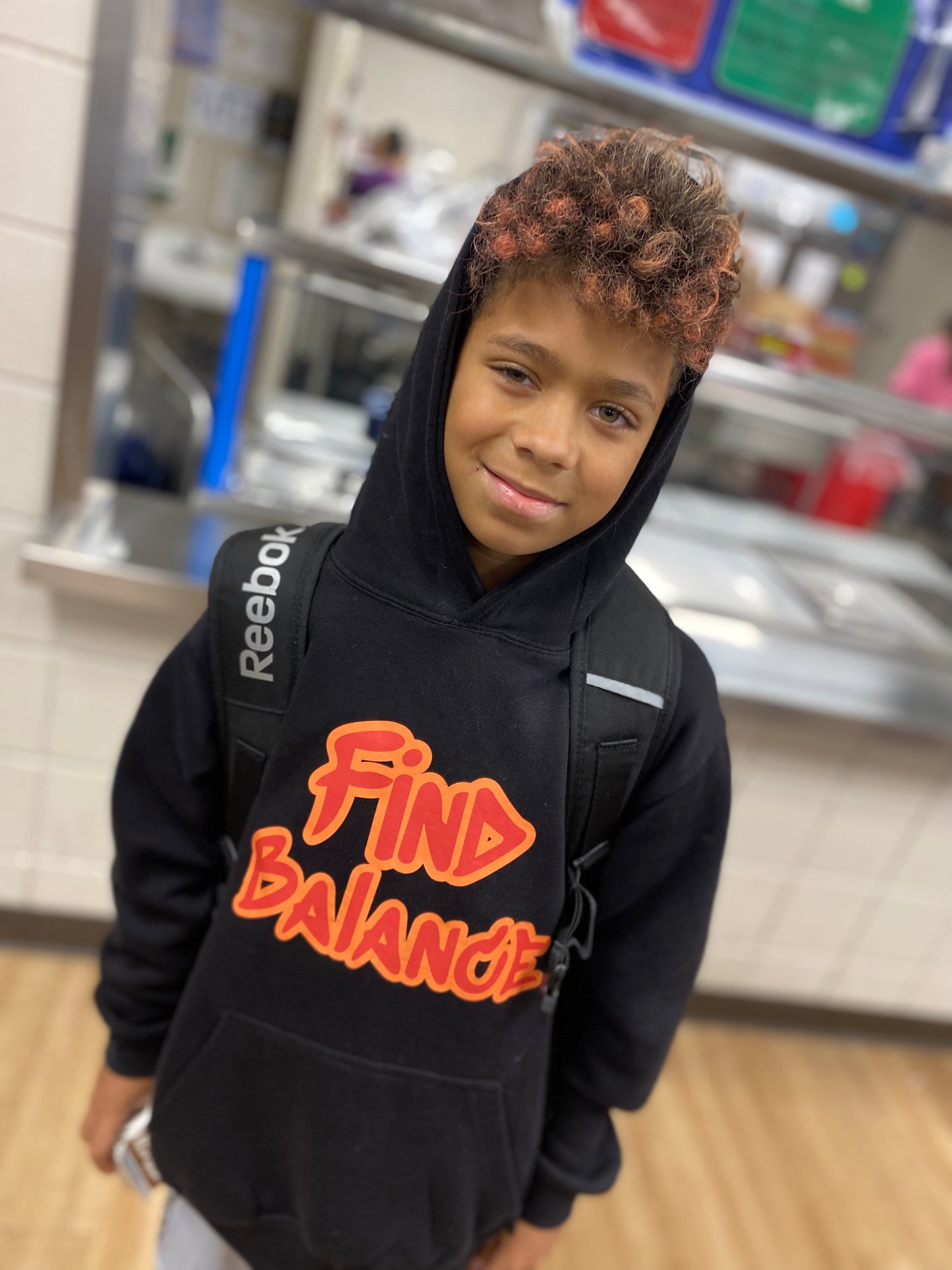 Black Youth Find Balance Hoodie